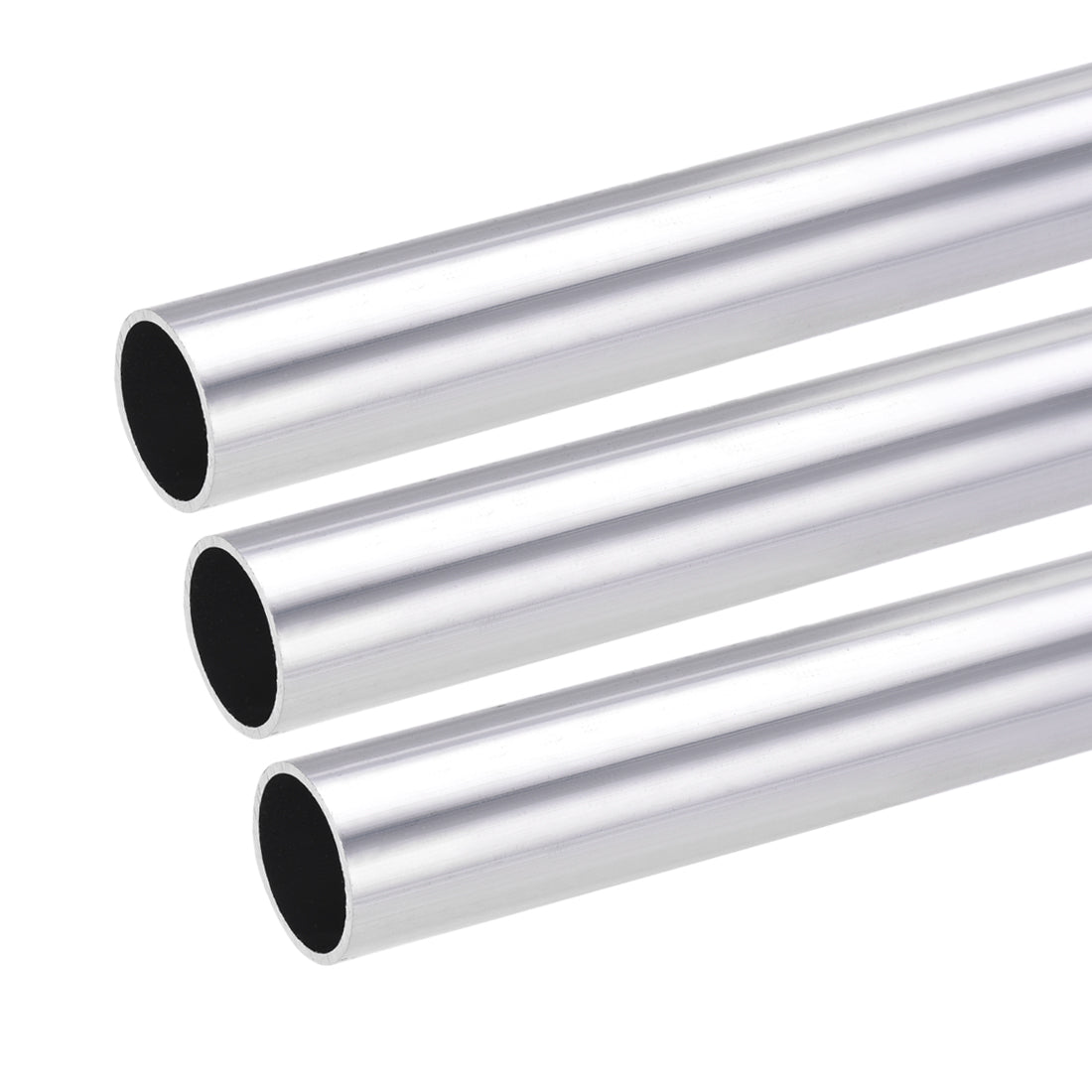 Harfington 6063 Aluminum Round Tube, Straight Pipes Tubing