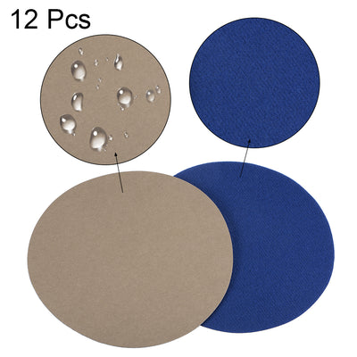 Harfington 6-Inch Hook and Loop Sanding Disc Wet / Dry Silicon Carbide 7000 Grit 12 Pcs