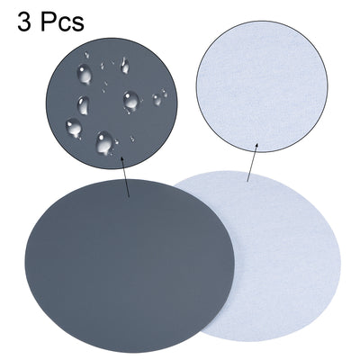 Harfington 8-Inch Hook and Loop Sanding Disc Wet / Dry Silicon Carbide 1500 Grit 3 Pcs