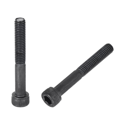 Harfington Metal Hex Socket Head Bolt Screws M6x45mm 50pcs