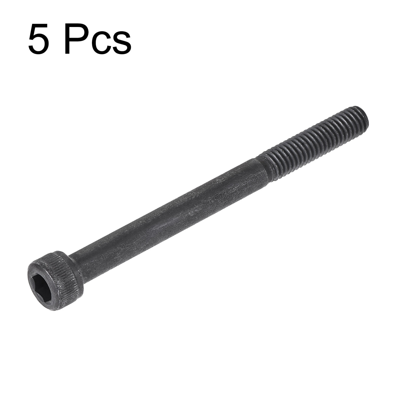 Harfington Metal Hex Socket Head Bolt Screws M6x70mm 5pcs