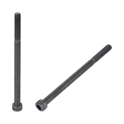 Harfington Metal Hex Socket Head Bolt Screws M6x90mm 5pcs