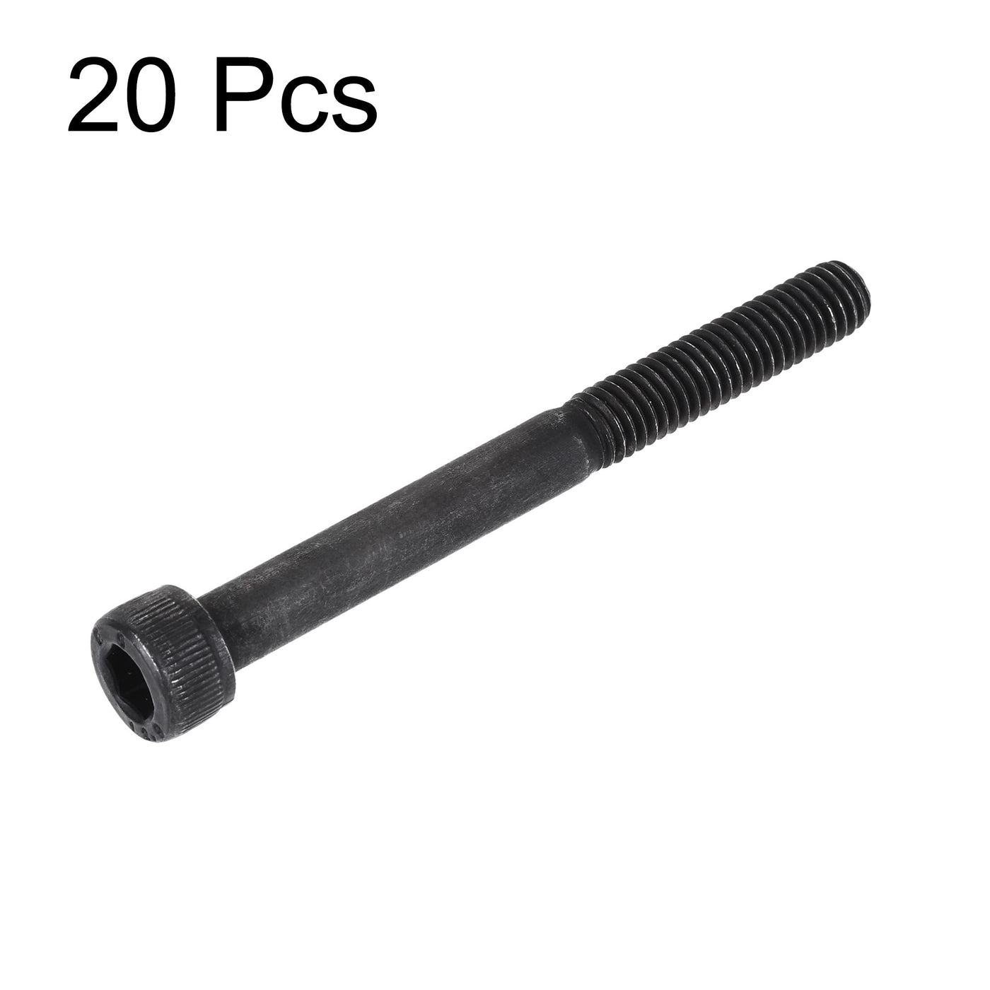 Harfington Metal Hex Socket Head Bolt Screws M6x60mm 20pcs