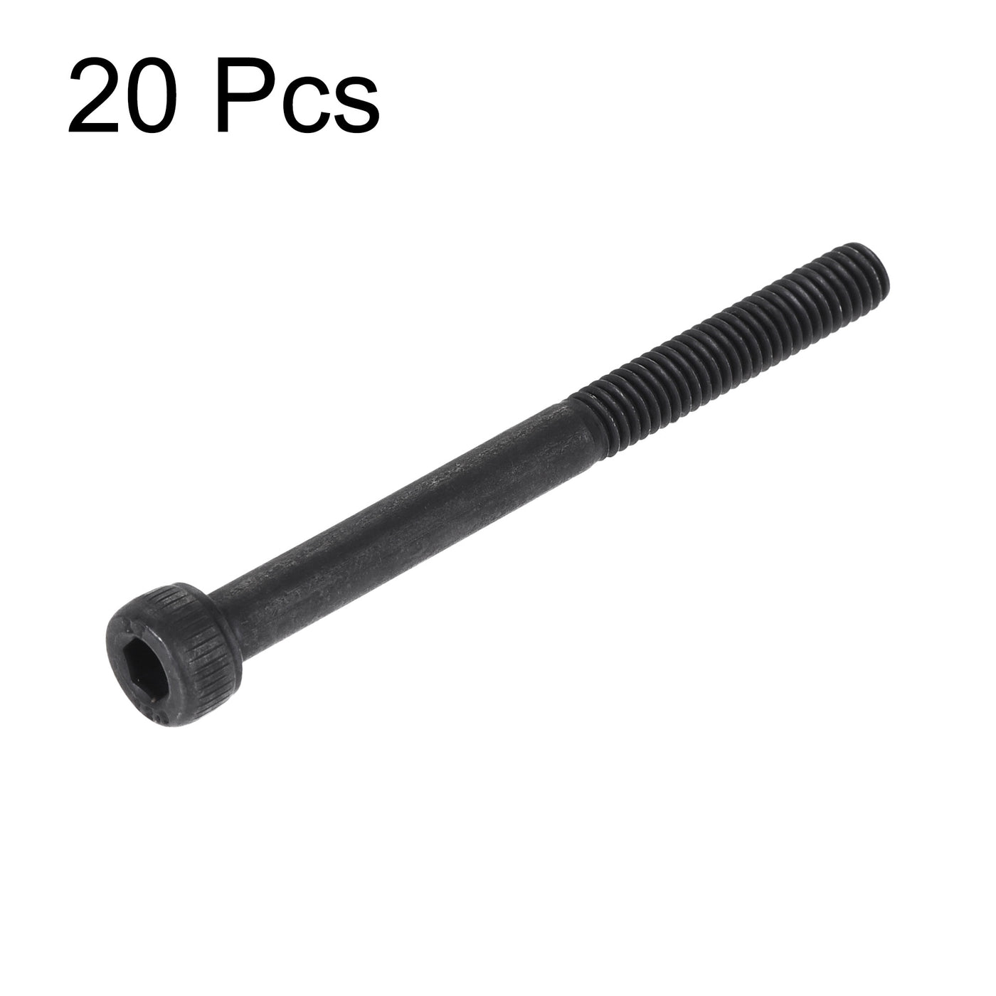 Harfington Metal Hex Socket Head Bolt Screws M4x45mm 20pcs