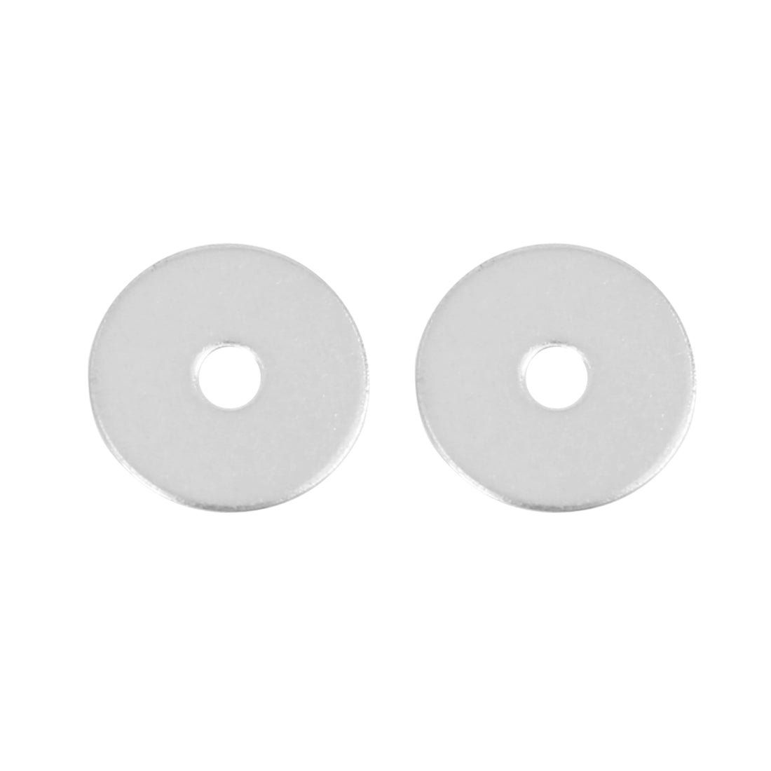 Harfington 55pcs M4 x 20mm x1.2mm Stainless Steel Car Fastener Sealing Flat Washer Gaskets