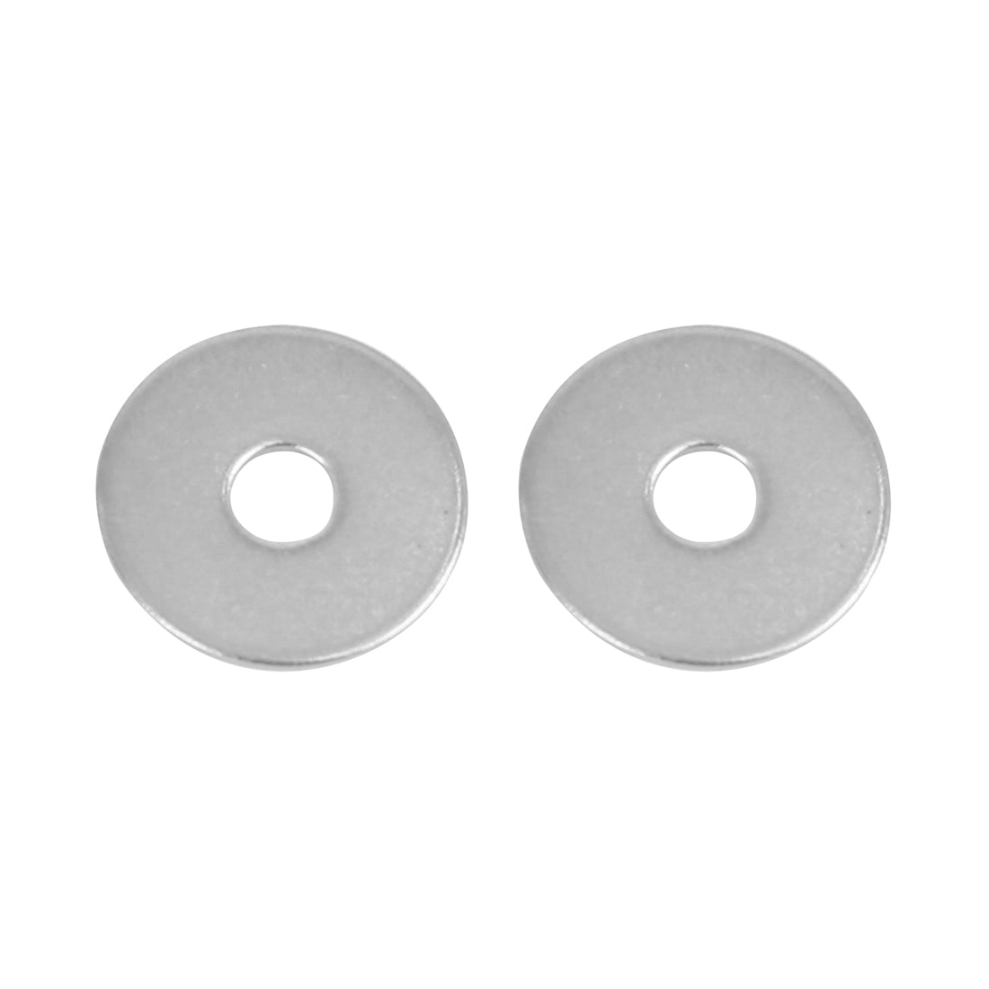 Harfington 110pcs M5 x 20mm x1mm Stainless Steel Car Fastener Sealing Flat Washer Gaskets