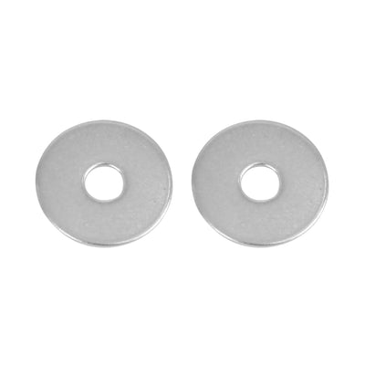 Harfington 110pcs M5 x 20mm x1mm Stainless Steel Car Fastener Sealing Flat Washer Gaskets