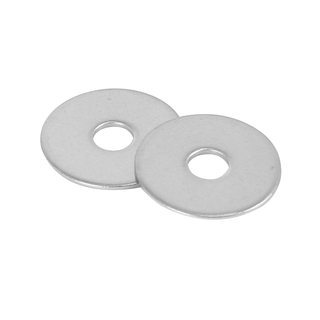 Harfington 110pcs M5 x 20mm x1mm Stainless Steel Car Fastener Sealing Flat Washer Gaskets