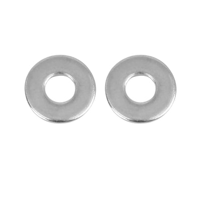 Harfington 55pcs M6 x 16mm x1.5mm Stainless Steel Car Fastener Sealing Flat Washer Gaskets