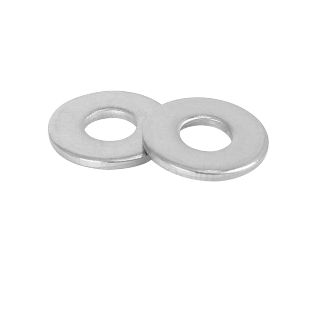 Harfington 55pcs M6 x 16mm x1.5mm Stainless Steel Car Fastener Sealing Flat Washer Gaskets