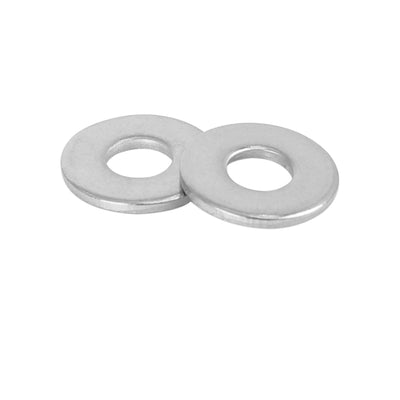 Harfington 55pcs M6 x 16mm x1.5mm Stainless Steel Car Fastener Sealing Flat Washer Gaskets