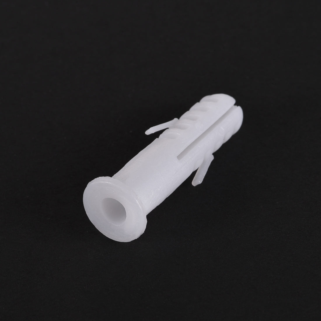 Harfington 10x40mm Plastic Bolts Expansion Pipe Column Frame Fixings White 35pcs