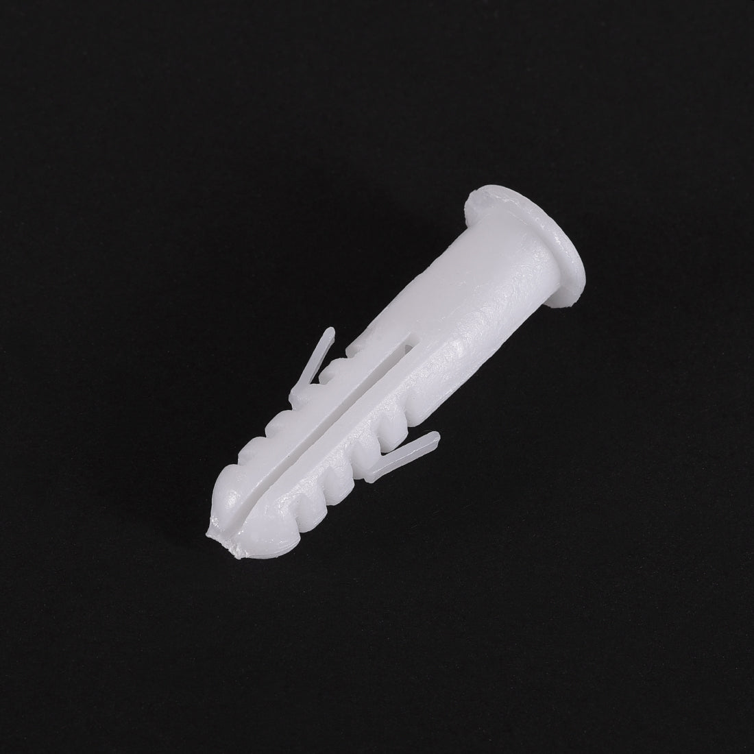 Harfington 10x40mm Plastic Bolts Expansion Pipe Column Frame Fixings White 35pcs