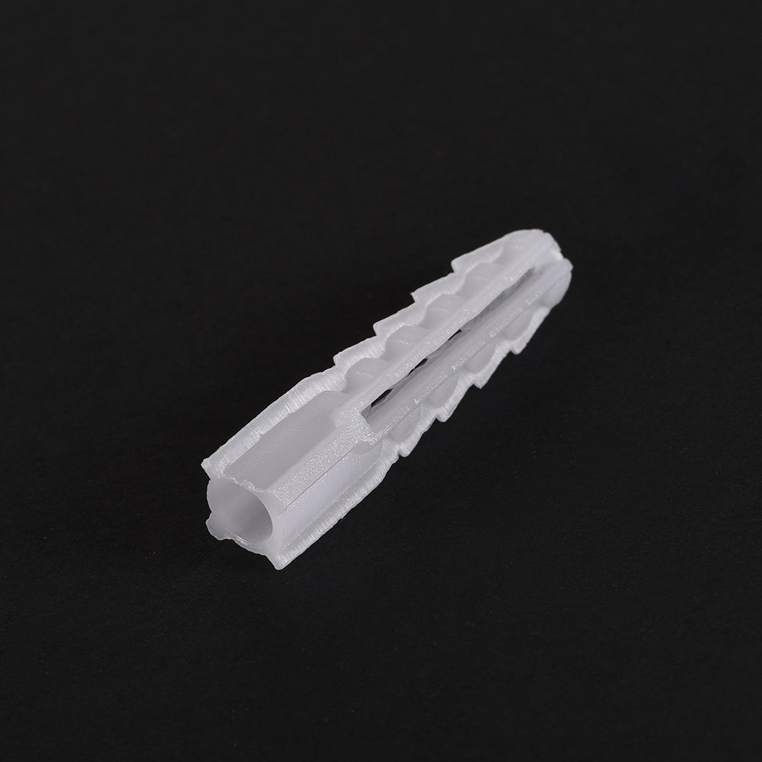 Harfington 8mmx40mm Plastic Expansion Tubes Column Frame Fixings White 150pcs