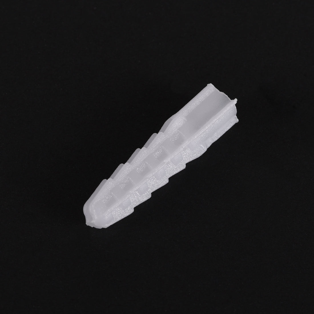 Harfington 8mmx39mm Plastic Expansion Tubes Column Frame Fixings White 200pcs