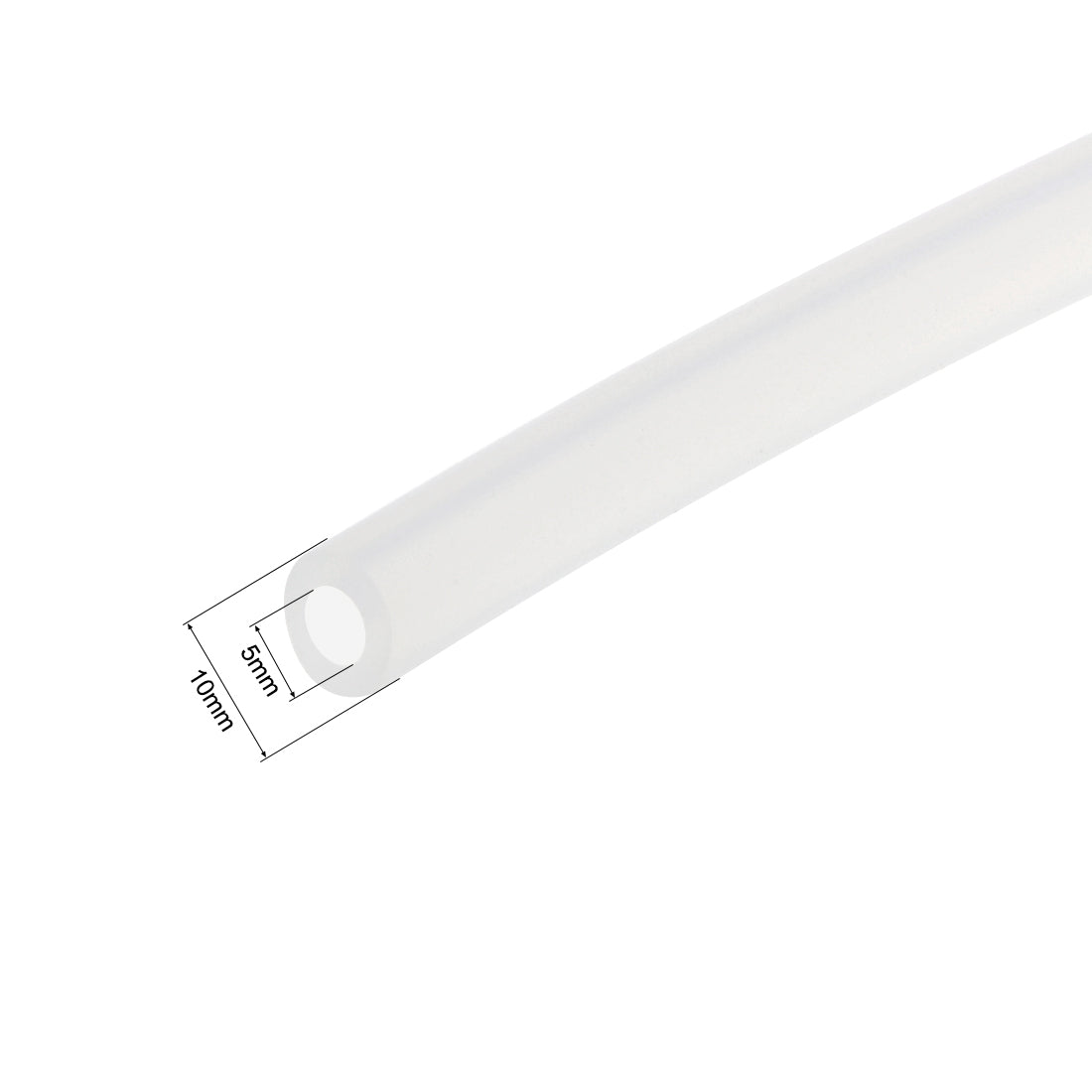 Harfington Silicone Tubing Rubber Tubes Air Hose Water Pipe for Pump Transfer