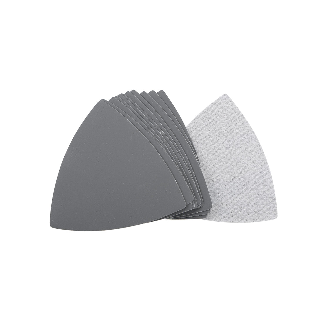 Harfington Triangle Detail Sander Sandpaper Hook and Loop 3-1/2 Inch 2500 Grit 12 Pcs