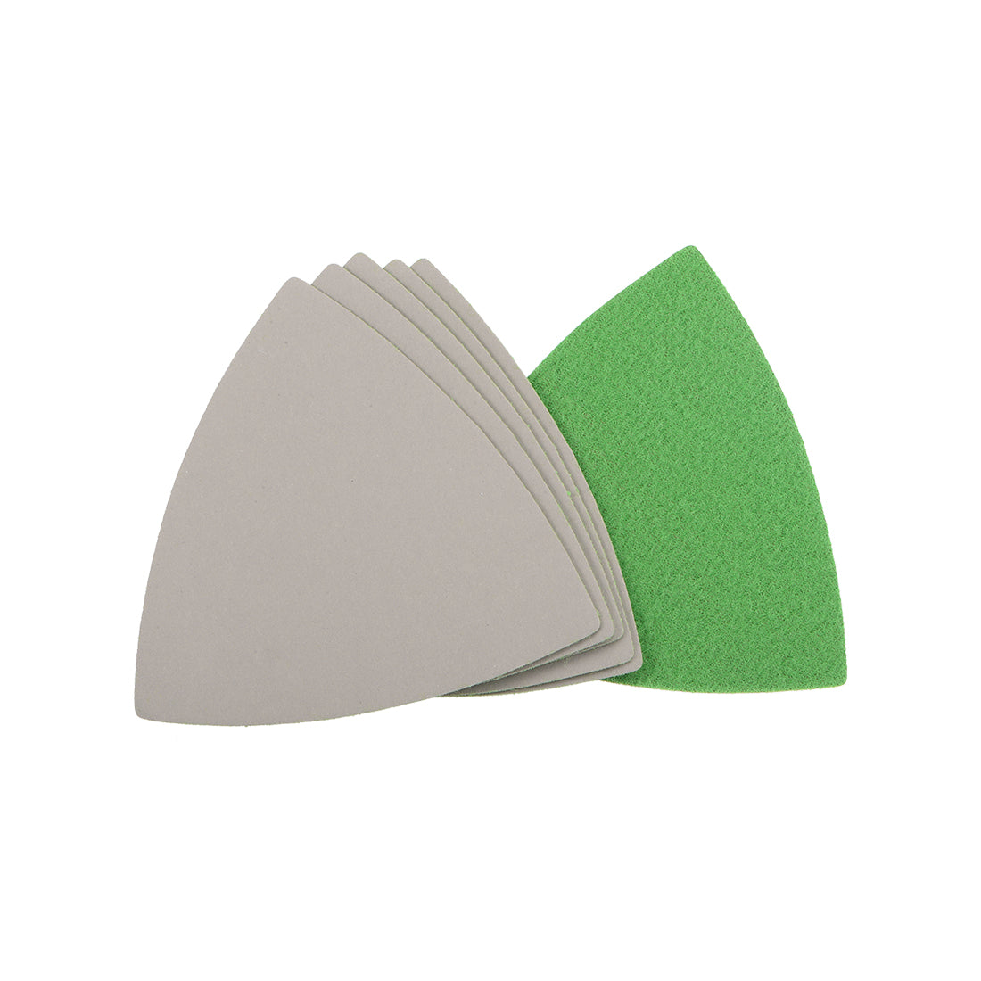 Harfington Triangle Detail Sander Sandpaper Hook and Loop 3-1/2 Inch 3000 Grit 6 Pcs