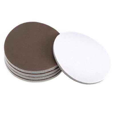 Harfington 4-Inch Sanding Sponge Hook and Loop Zirconium Corundum 800-1000 Grit 5 Pcs