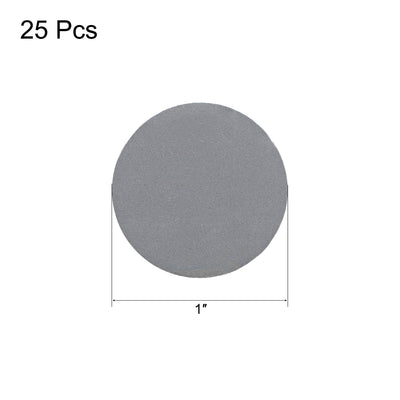Harfington 1-Inch Hook and Loop Sanding Disc Wet / Dry Silicon Carbide 2000 Grit 25 Pcs