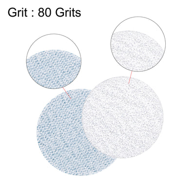 Harfington Hook and Loop Sanding Disc Aluminum Oxide Flocking Back Tool