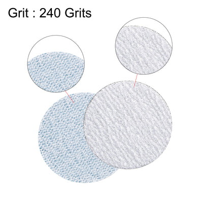 Harfington Hook and Loop Sanding Disc Aluminum Oxide Flocking Back Tool