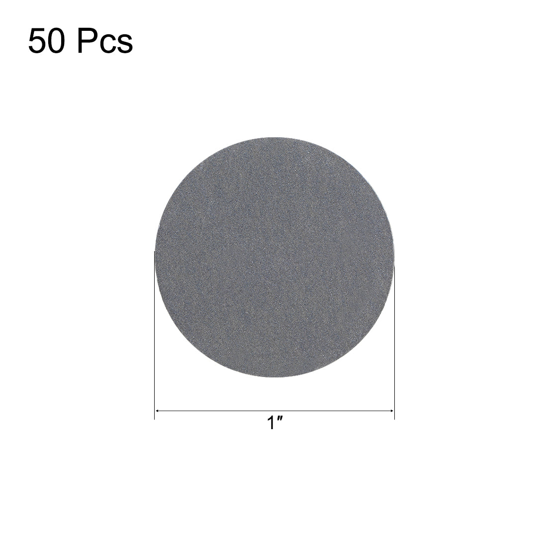 Harfington 1-Inch Hook and Loop Sanding Disc Aluminum Oxide Silicon Carbide 800 Grit 50pcs