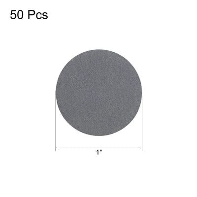 Harfington 1-Inch Hook and Loop Sanding Disc Aluminum Oxide Silicon Carbide 800 Grit 50pcs