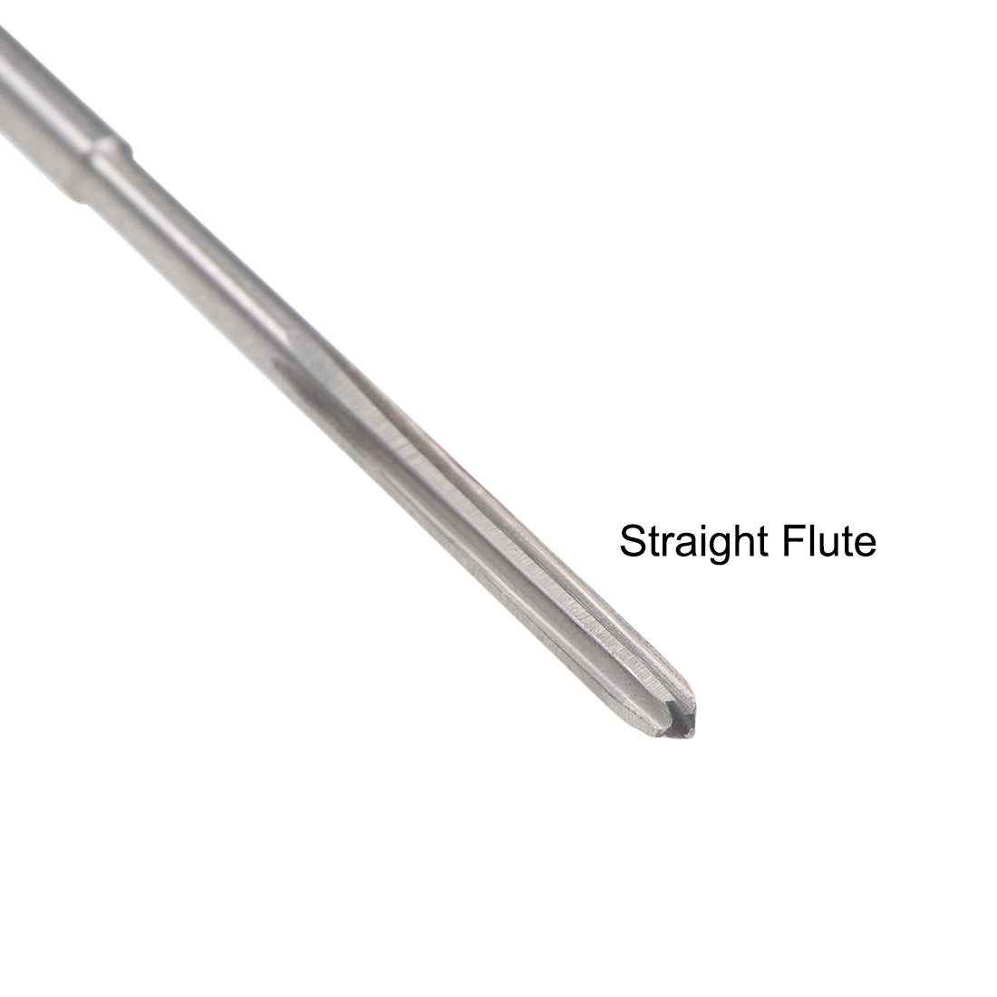 Harfington HSS M35 Round Shank Straight Flutes Machine Cutter Chucking Reamer 2 Pcs