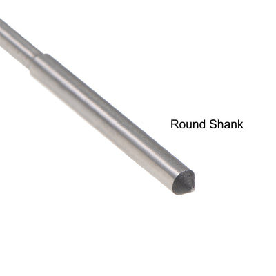 Harfington HSS M35 Round Shank Straight Flutes Machine Cutter Chucking Reamer 2 Pcs