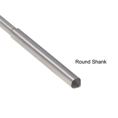 Harfington HSS M35 Round Shank Straight Flutes Machine Cutter Chucking Reamer 2 Pcs