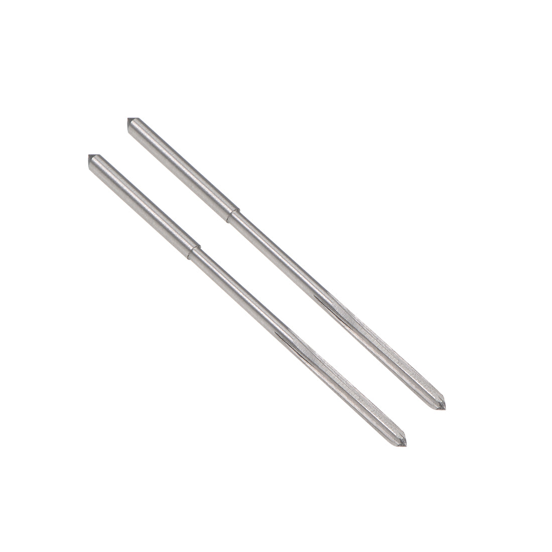 Harfington HSS M35 Round Shank Straight Flutes Machine Cutter Chucking Reamer 2 Pcs