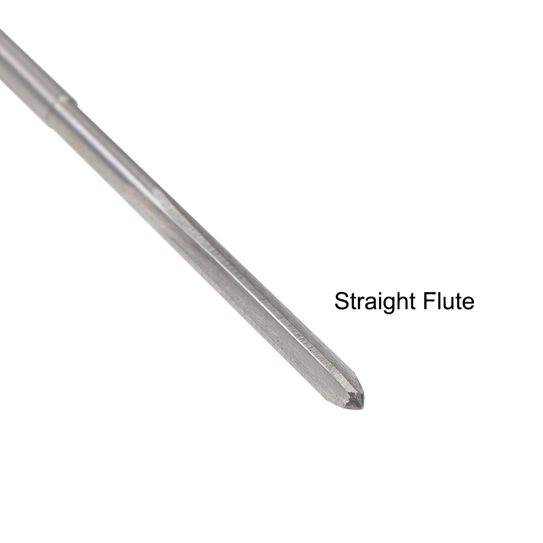 Harfington HSS M35 Round Shank Straight Flutes Machine Cutter Chucking Reamer 2 Pcs