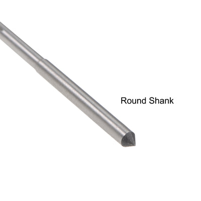 Harfington HSS M35 Round Shank Straight Flutes Machine Cutter Chucking Reamer 2 Pcs