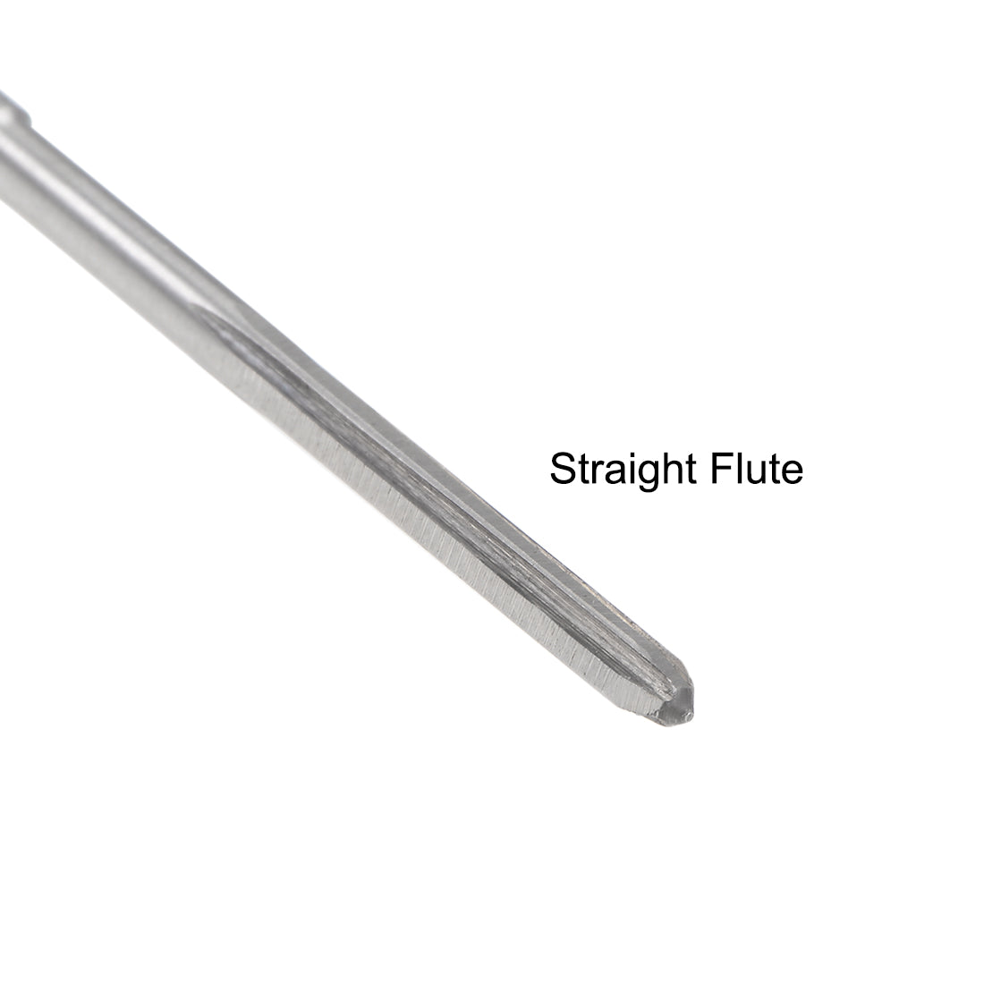 Harfington HSS M35 Round Shank Straight Flutes Machine Cutter Chucking Reamer 2 Pcs