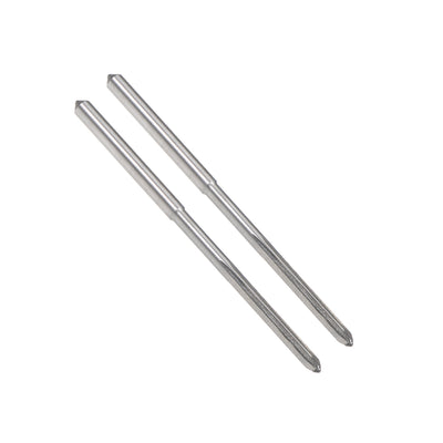 Harfington HSS M35 Round Shank Straight Flutes Machine Cutter Chucking Reamer 2 Pcs