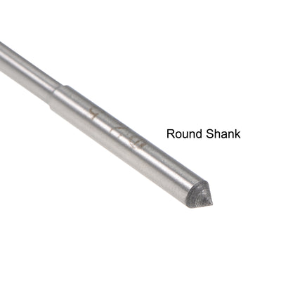 Harfington HSS M35 Round Shank Straight Flutes Machine Cutter Chucking Reamer 2 Pcs