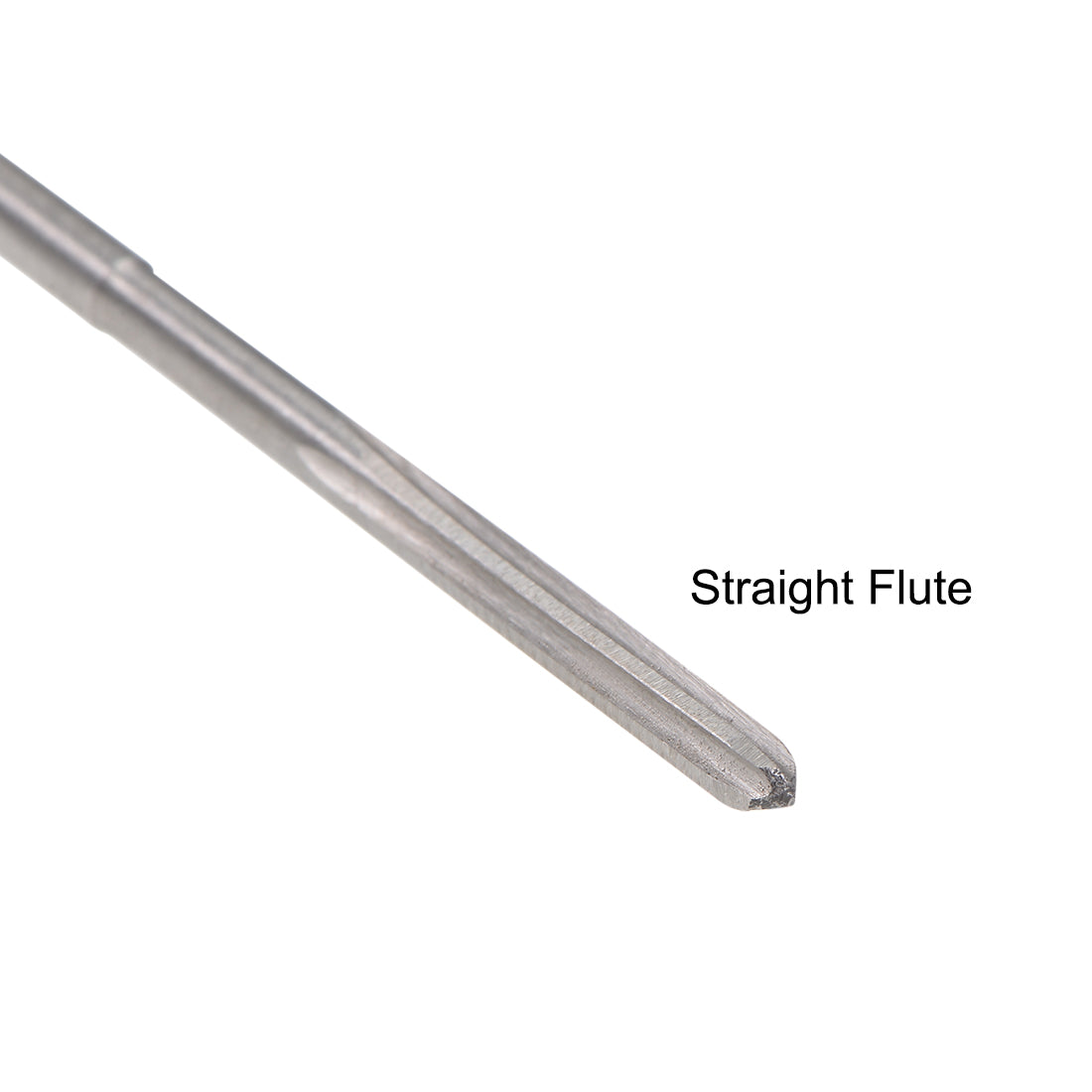 Harfington HSS M35 Round Shank Straight Flutes Machine Cutter Chucking Reamer 2 Pcs