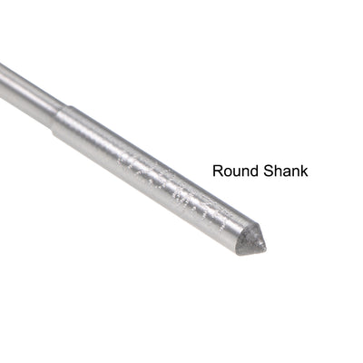 Harfington HSS M35 Round Shank Straight Flutes Machine Cutter Chucking Reamer 2 Pcs