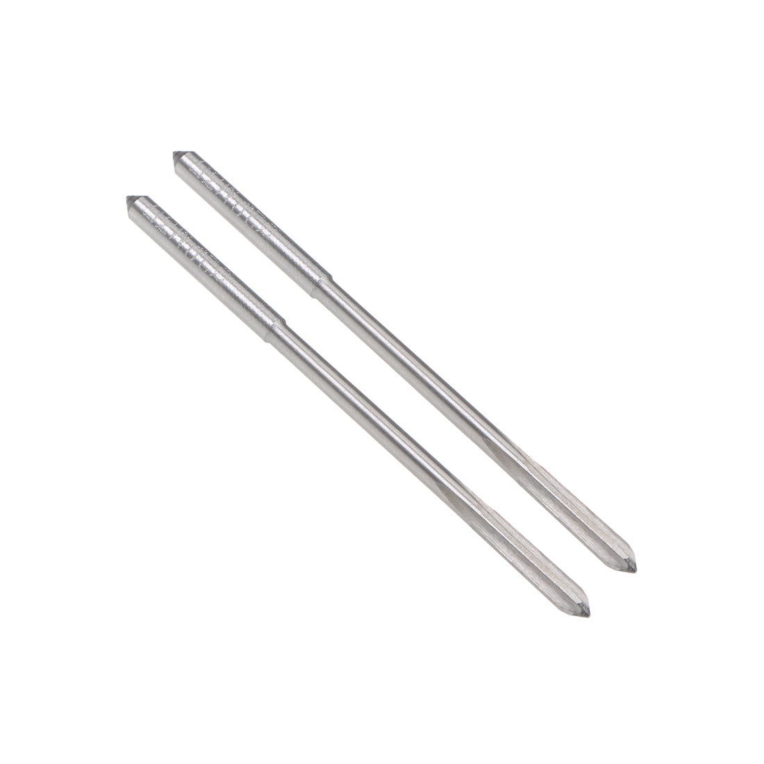 Harfington HSS M35 Round Shank Straight Flutes Machine Cutter Chucking Reamer 2 Pcs