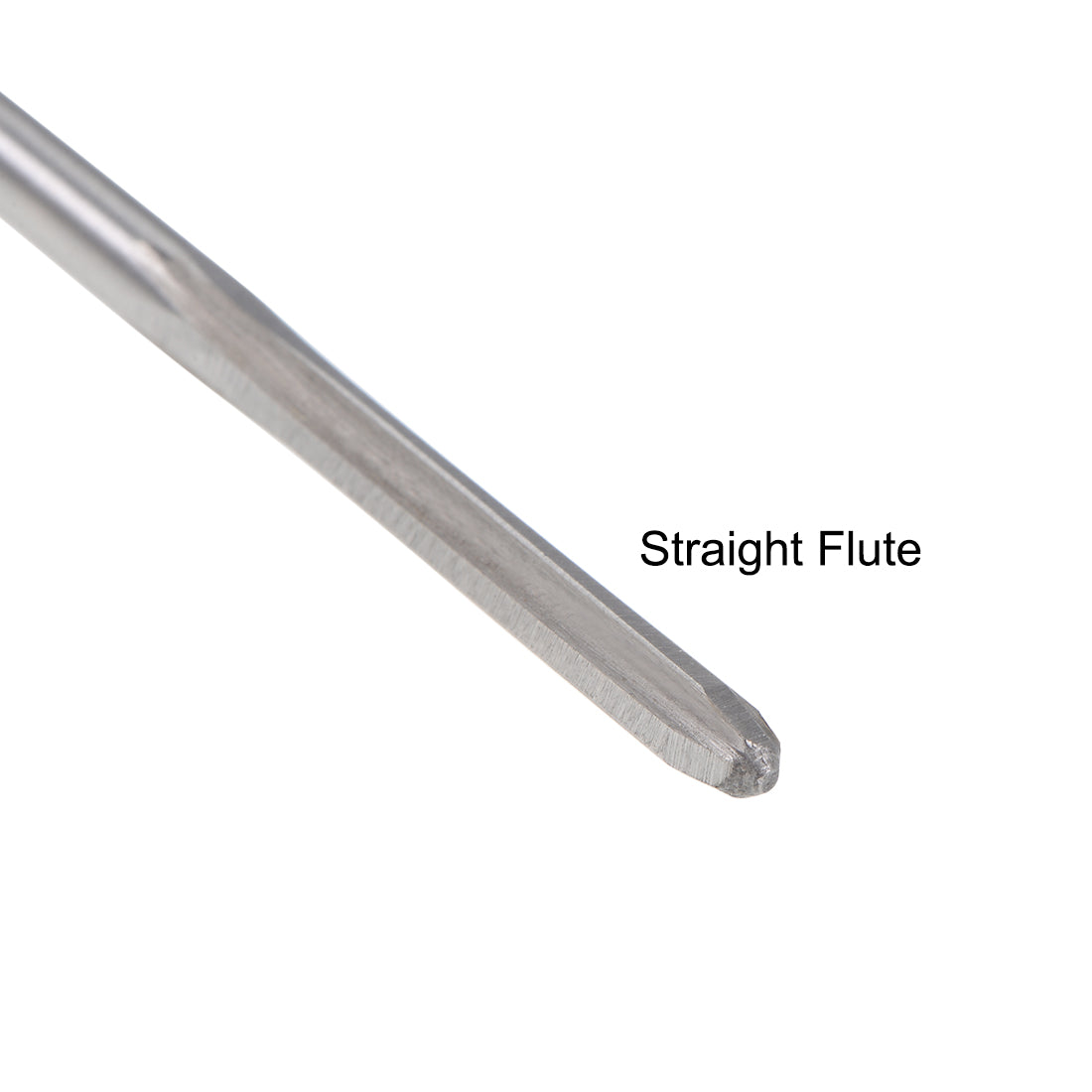 Harfington HSS M35 Round Shank Straight Flutes Machine Cutter Chucking Reamer 2 Pcs