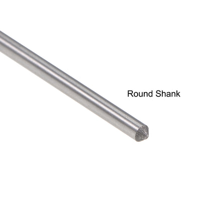 Harfington HSS M35 Round Shank Straight Flutes Machine Cutter Chucking Reamer 2 Pcs