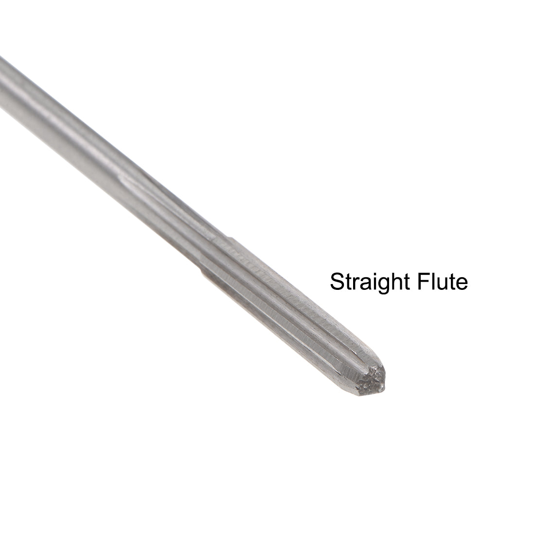 Harfington Round Shank Straight Flutes Machine Cutter Chucking Reamer 2 Pcs