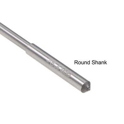 Harfington Round Shank Straight Flutes Machine Cutter Chucking Reamer 2 Pcs