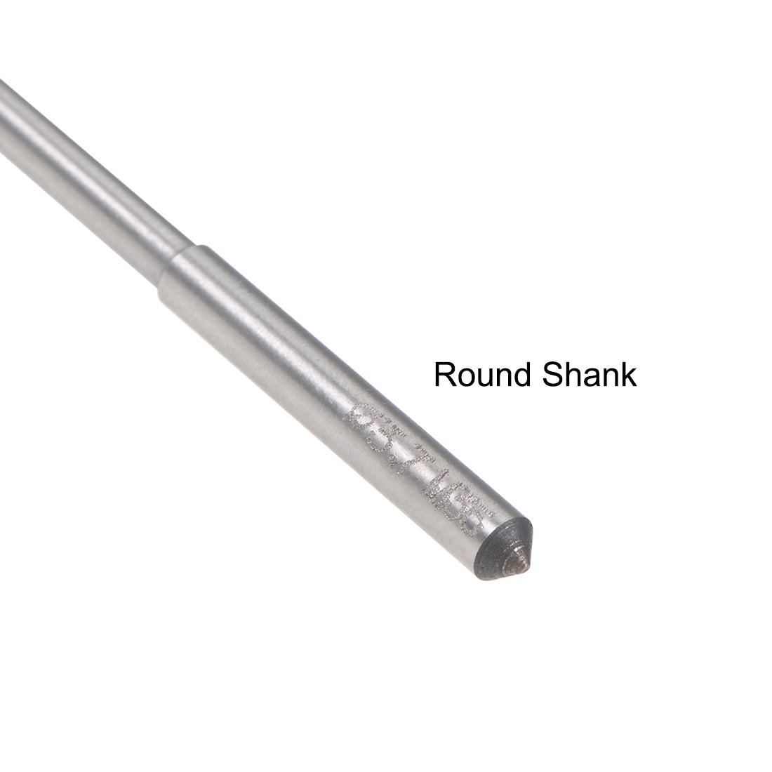 Harfington Round Shank Straight Flutes Machine Cutter Chucking Reamer 2 Pcs