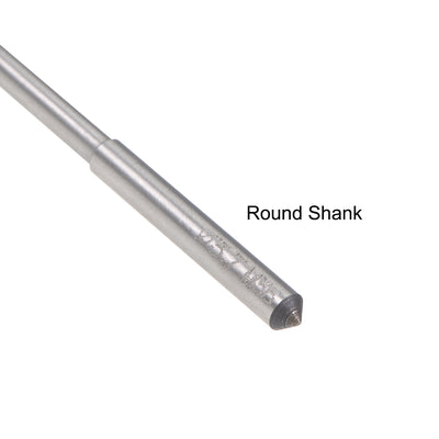 Harfington Round Shank Straight Flutes Machine Cutter Chucking Reamer 2 Pcs