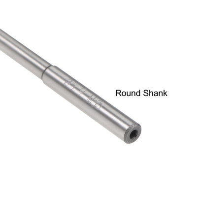 Harfington HSS M35 Round Shank 6 Straight Flutes Machine Cutter Chucking Reamer 2 Pcs