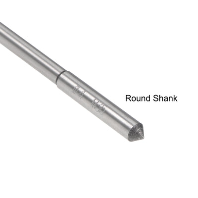 Harfington Round Shank Straight Flutes Machine Cutter Chucking Reamer 2 Pcs