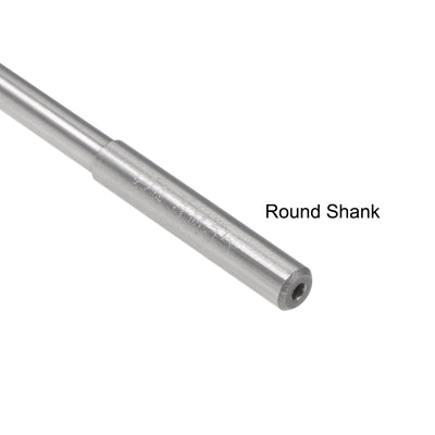 Harfington HSS M35 Round Shank 6 Straight Flutes Machine Cutter Chucking Reamer 2 Pcs