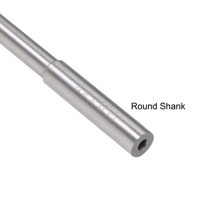 Harfington HSS M35 Round Shank 6 Straight Flutes Machine Cutter Chucking Reamer 2 Pcs